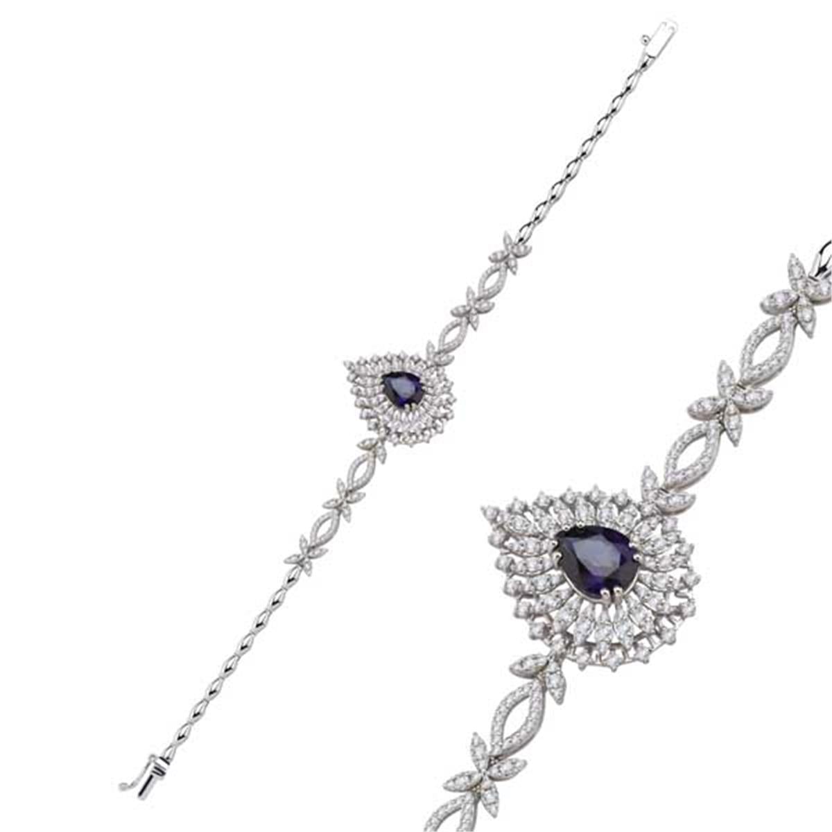3.83 Karat Pırlanta Renkli Bileklik L056815