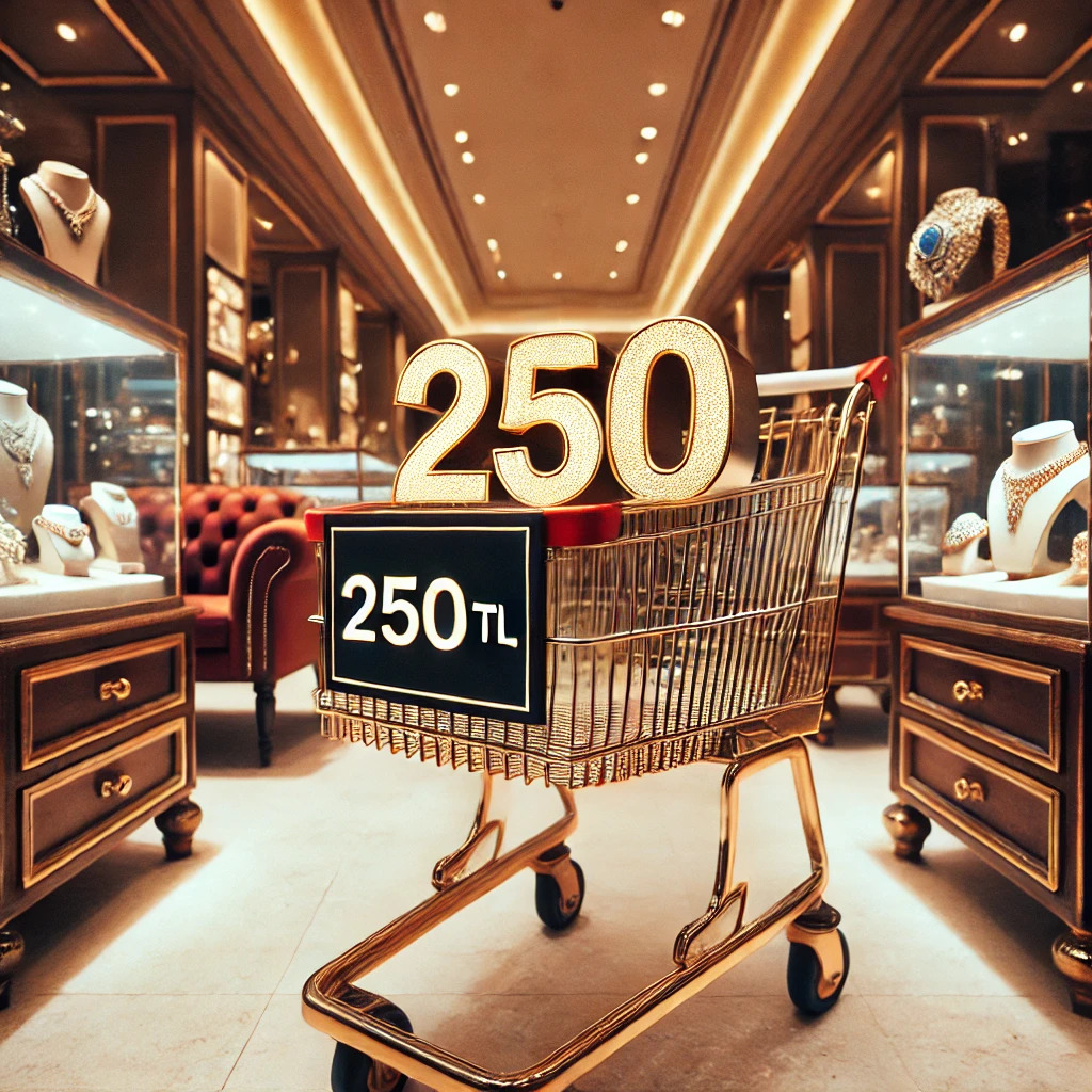 TÜM ALIŞVERİŞLERİNİZE SEPETTE 250₺ İNDİRİM! 