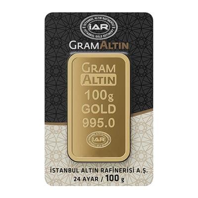 100gr 24 Ayar Gram Altın