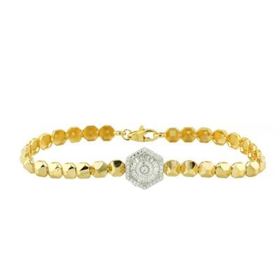 14 Ayar Altın Baget Bileklik  -  0202473