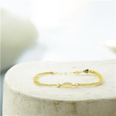 14 Ayar Altın Baget Bileklik  -  0205101