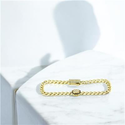 14 Ayar Altın Baget Bileklik  -  0205205