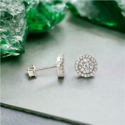 14 Ayar Altın Baget Küpe  -  0175529