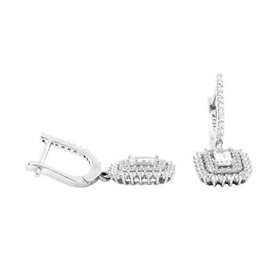 14 Ayar Altın Baget Küpe  -  0185014