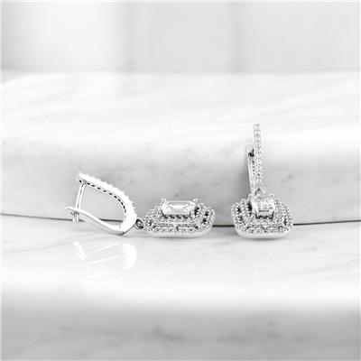 14 Ayar Altın Baget Küpe  -  0185017