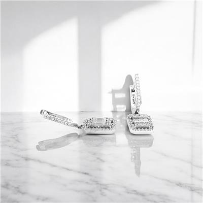 14 Ayar Altın Baget Küpe  -  0185023