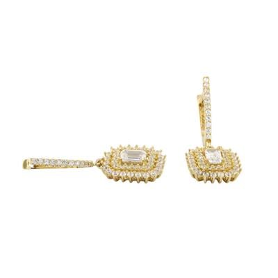 14 Ayar Altın Baget Küpe  -  0185050