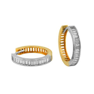 14 Ayar Altın Baget Küpe  -  0202155