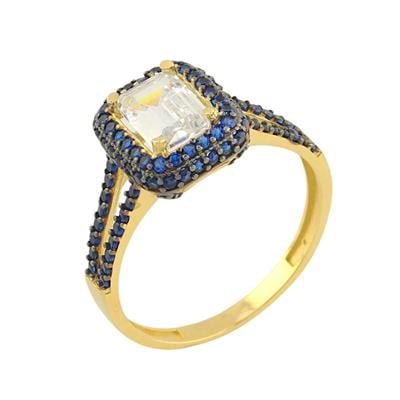 14 Ayar Altın Baget Yüzük  -  0180304