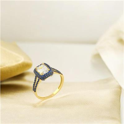 14 Ayar Altın Baget Yüzük  -  0180304