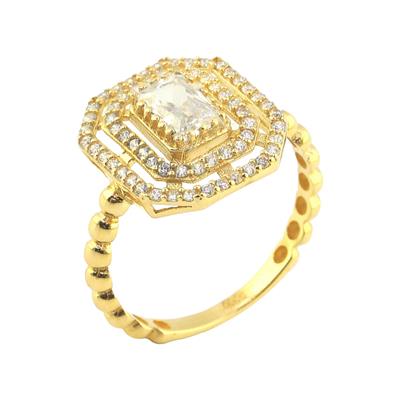 14 Ayar Altın Baget Yüzük  -  0181580