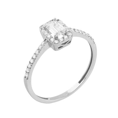 14 Ayar Altın Baget Yüzük  -  0196838