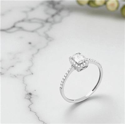 14 Ayar Altın Baget Yüzük  -  0196838