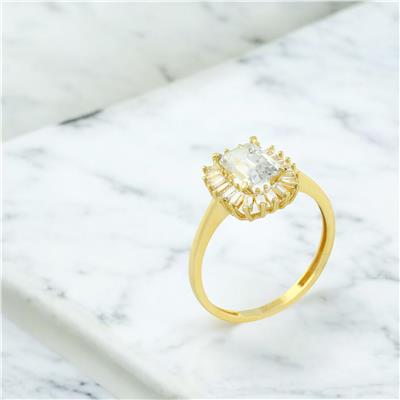 14 Ayar Altın Baget Yüzük  -  0198768