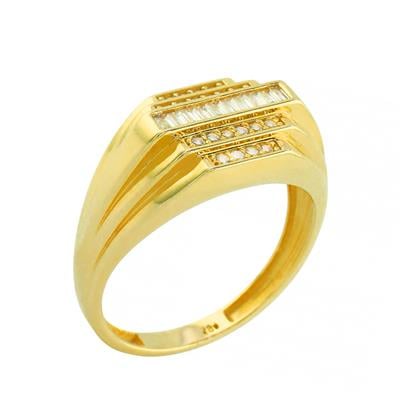 14 Ayar Altın Baget Yüzük  -  0201769