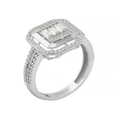 14 Ayar Altın Baget Yüzük  -  0205133