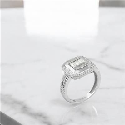 14 Ayar Altın Baget Yüzük  -  0205133