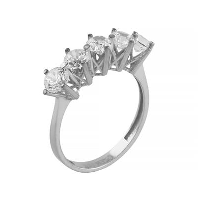 14 Ayar Altın Beştaş Yüzük  -  0202368