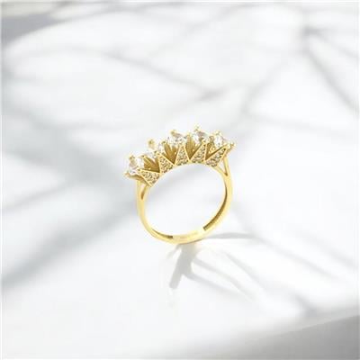 14 Ayar Altın Beştaş Yüzük  -  F003795