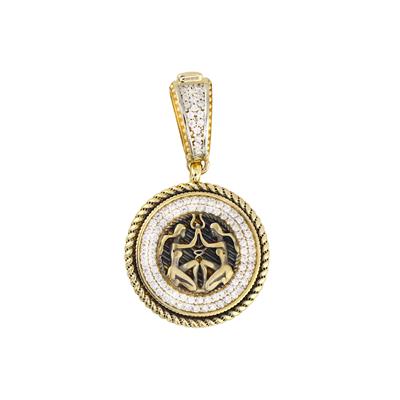 14 Ayar Altın Burç Kolye Ucu  -  0188347