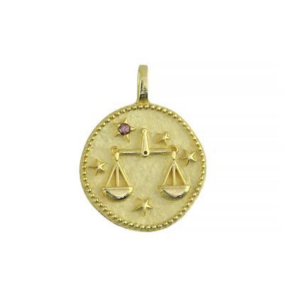 14 Ayar Altın Burç Kolye Ucu  -  0201795