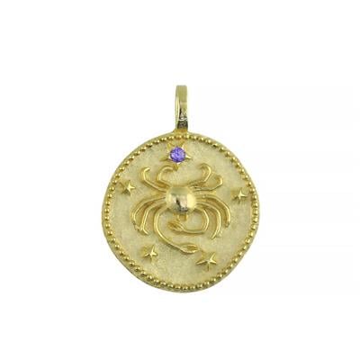 14 Ayar Altın Burç Kolye Ucu  -  0201797
