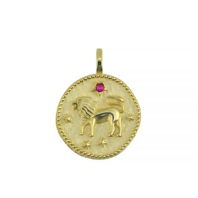 14 Ayar Altın Burç Kolye Ucu  -  0201803