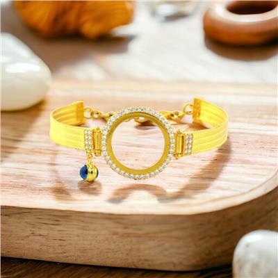 14 Ayar Altın Çerçeve Bileklik  -  0175564