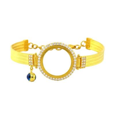 14 Ayar Altın Çerçeve Bileklik  -  0175564