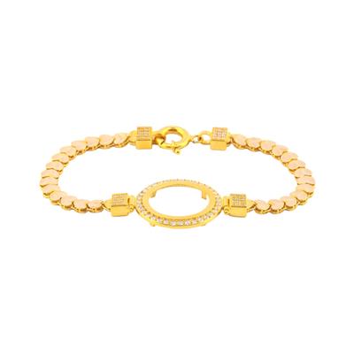 14 Ayar Altın Çerçeve Bileklik  -  0180888