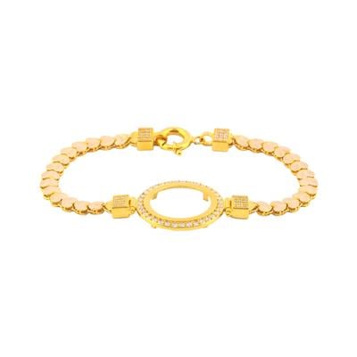 14 Ayar Altın Çerçeve Bileklik  -  0180888