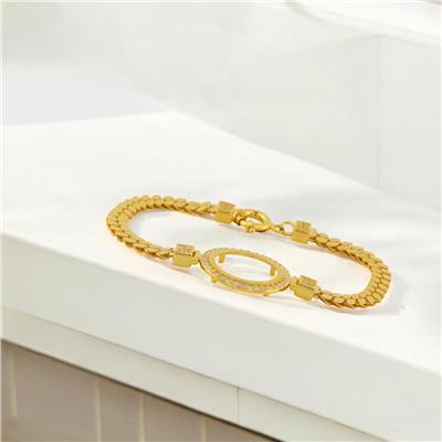 14 Ayar Altın Çerçeve Bileklik  -  0187733