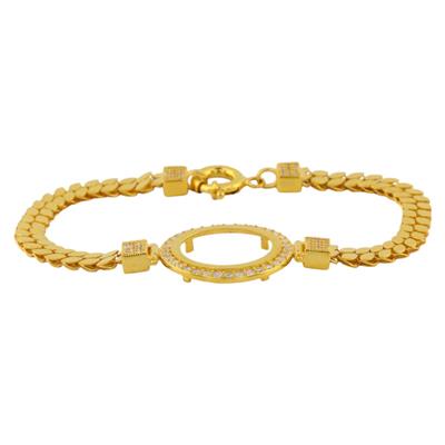 14 Ayar Altın Çerçeve Bileklik  -  0187733