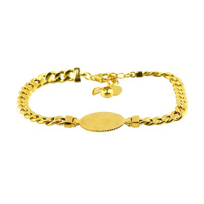 14 Ayar Altın Çeyrekli Bileklik  -  0201149