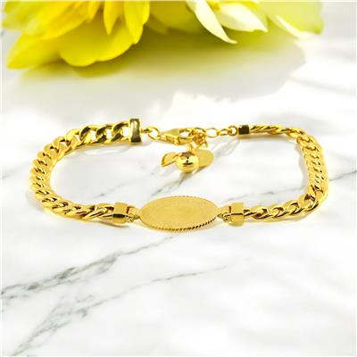 14 Ayar Altın Çeyrekli Bileklik  -  0201149