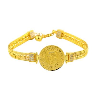 14 Ayar Altın Çeyrekli Bileklik  -  0201151