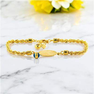 14 Ayar Altın Çeyrekli Bileklik  -  0201152