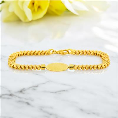 14 Ayar Altın Çeyrekli Bileklik  -  0201155