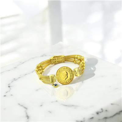 14 Ayar Altın Çeyrekli Bileklik  -  K206388