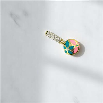 14 Ayar Altın Charm Bileklik  -  0195496