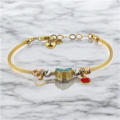 14 Ayar Altın Çocuk Bileklik  -  0187783