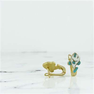 14 Ayar Altın Çocuk Küpe  -  0201006