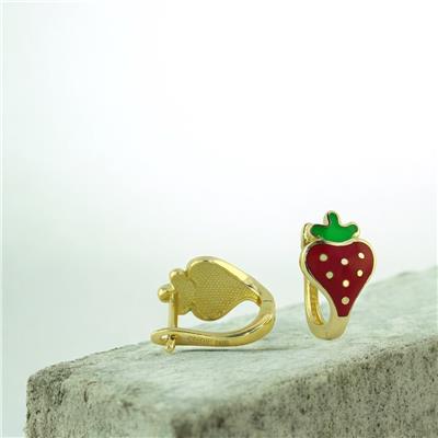 14 Ayar Altın Çocuk Küpe  -  0202182