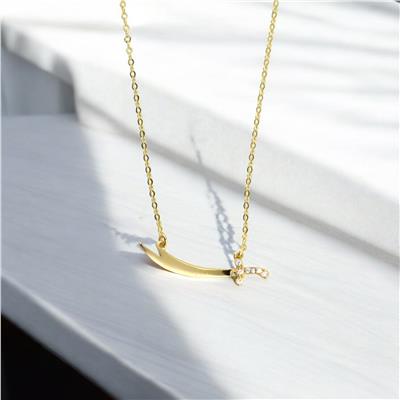 14 Ayar Altın Dini Figürlü Kolye  -  0184790