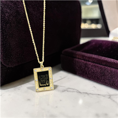 14 Ayar Altın Dini Figürlü Kolye  -  F006151