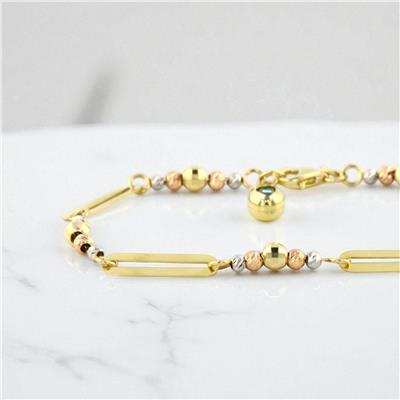 14 Ayar Altın Dorika Bileklik  -  0195203