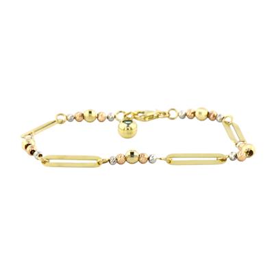 14 Ayar Altın Dorika Bileklik  -  0195203