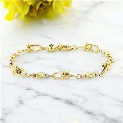 14 Ayar Altın Dorika Bileklik  -  0201127