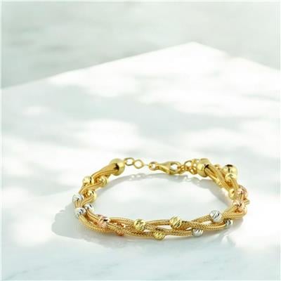 14 Ayar Altın Dorika Bileklik  -  0203047