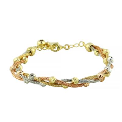 14 Ayar Altın Dorika Bileklik  -  0203048